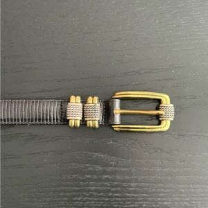 Brighton Classics Black Two Tone Belt